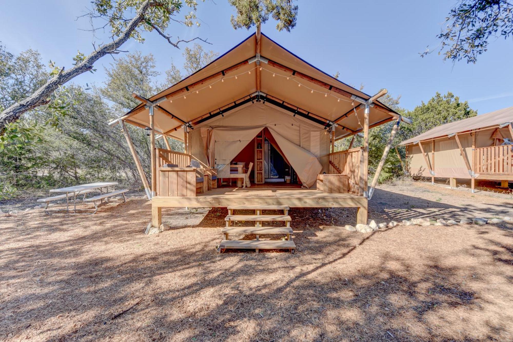 Hotel 12 Fires Luxury Glamping With Heating #1 Johnson City Exterior foto